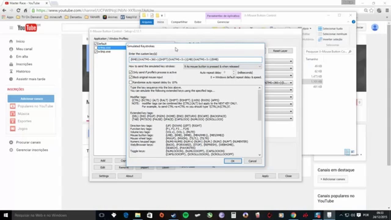 X Mouse Button Control Layers Yellowmother