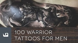 100 Warrior Tattoos For Men