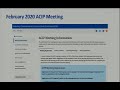 February 2020 ACIP Meeting - Welcome & Ebola Vaccine