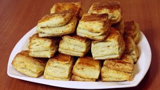 Pogačice sa čvarcima - Puff pastry with cracklings