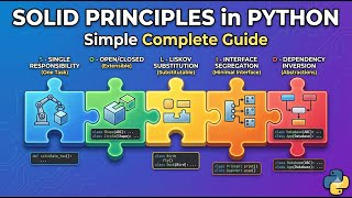 SOLID Principles in Python | Simple Complete Guide#Python #Programming #SoftwareDesign