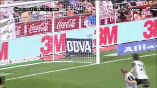 Valencia vs Atletico De Madrid 0 --1 All Goals Highlights Liga Española HD  27/04/2014