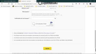 Création d'un compte mail laposte