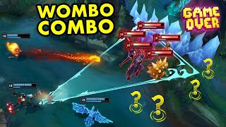 15 Minutes "SATISFYING WOMBO COMBOS" in League of Legends-  L2C GAMING