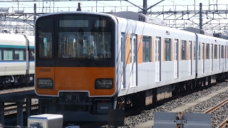 【東武 51068F 休車1年経過 ついに使用休止中札 取付】東武 50050系 51068F 南栗橋留置から1年経過 使用休止中札 取付留置