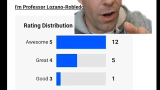 "Avoid if you can!" -- one of my Rate My Professor reviews