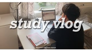 【study vlog】26歳社会人税理士受験生のリアルな休日 / 税理士試験/ 勉強ルーティン/ study / 経理マン