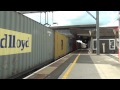 hd freightliner grey 90044 seen crawling through stafford