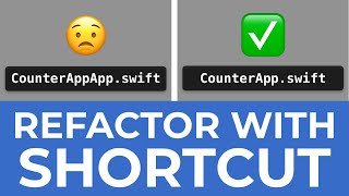 Xcode Rename with Shortcut (SwiftUI TDD #5)