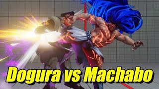 Street Fighter V: Dogura (M. Bison) VS Machabo (Necalli)