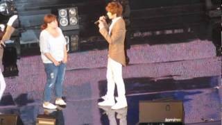 110606 SJM FP 1st Fan service time - the Game