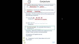 2 1 Conjecture and counter example