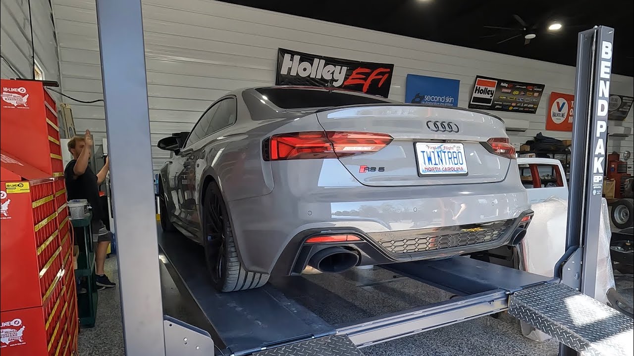 Bull-X Resonator Delete On 2021 Audi RS5 - YouTube