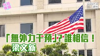 【短片】【有聲專欄】梁文新：「無外力干預」？誰相信！