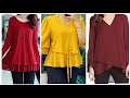 Very Graceful And Amazing western office wear top Blouse design ideas