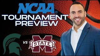 Michigan State vs Mississippi State March Madness Predictions | 2024 NCAA Tournament Best Bets