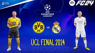FC 24 - Real Madrid Vs Borussia Dortmund - UEFA Champions League Final 23/24 | PS5™ [4K60]