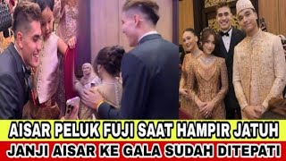 HEBOH AISAR PELUK FUJI SAAT HAMPIR JATUH!!