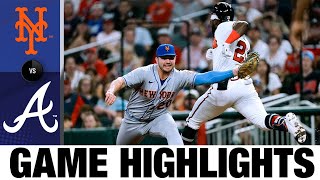 Mets vs. Braves Game Highlights (8/15/22) | MLB Highlights