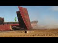 bulk carrier ship dismantling at gadani