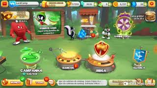 Conversando e jogando!!!Looney Tunes Mundo Insano