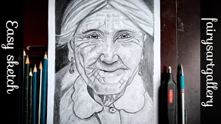 |How to draw realistic wrinkles for beginners step by step| fairysartgallery |