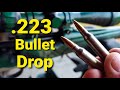 .223 Bullet Drop - Demonstrated and Explained