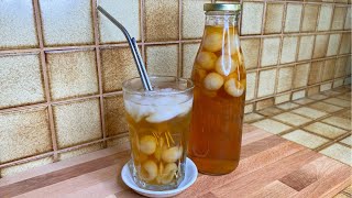 How to make Longan Fruit/របៀបធ្វេីទឹកផ្លែមៀនឲ្យមានរស់ជាតិឈ្ងុយឆ្ងាញ់