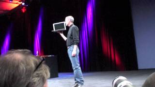 Souvenir de MWSF'08 Steve Jobs Keynote - MacBook Air