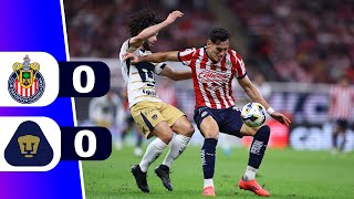 CHIVAS IGUALA 0 - 0 ANTE PUMAS POR LA JORNADA 15 - LIGA MX APERTURA 2024 | REY DEPORTIVO