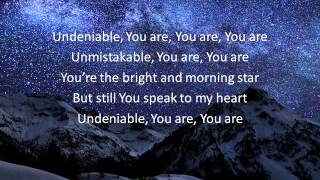 TobyMac - Undeniable (Lyrics)