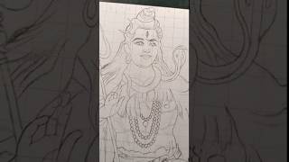 Lord Shiva drawing 🥰🙏#shorts #explore #trending #ytshorts #drawing #artist #viral #sketch #art