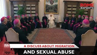 Pope Francis meets with Polish bishops