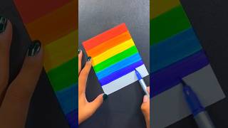 Rainbow unicorn 🌈🦄 #letsdraw #unique #unicorn #rainbow @5minutescreativelearning
