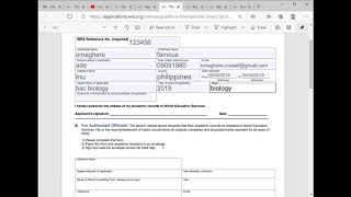 Step by Step on how to apply for your WES/Educational credential assessment (ECA) Part 2