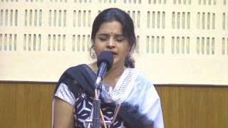 Ranjani Nagaraj demonstrates Nasikabhushini raga in Raagaanuraaga