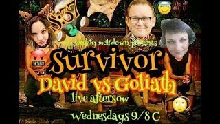 SURVIVOR DAVID VS GOLIATH EPISODE 7 LIVE AFTER SHOW RECAP 11/7/18