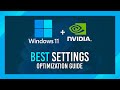 Ultimate Windows 11 Nvidia Optimization Guide | BEST Performance