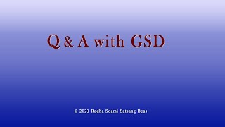 Q & A with GSD 067 Eng/Hin/Punj