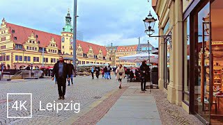 Leipzig, Germany 2023 🇩🇪 EVERYONE is talking about this beautiful City! Walking Tour 4K