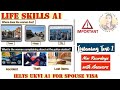 IELTS A1 Life Skills Listening Test || New Recordings with Answers || Important Topics|| Spouse Visa