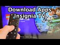 Insignia TV: How to Download Apps!