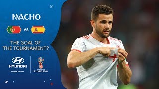 NACHO goal vs Portugal | 2018 FIFA World Cup | Hyundai Goal of the Tournament Nominee