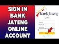 How To Login Bank Jateng Online Banking Account 2023 | Bank Jateng Internet Banking Sign In Guide