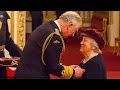 Hyacinth Bucket Meets Prince Charles - Dame Patricia Routledge Receives Damehood - At Palace 2017