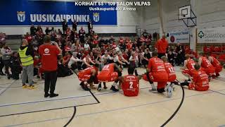 Korihait vs Vilpas@Uusikaupunki 400 Areena, Uusikaupunki