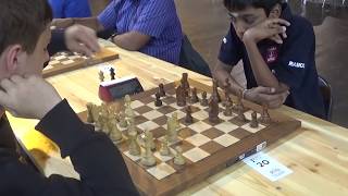 NM Aleksands Jazdanovs - GM Praggnanandhaa Rameshbabu, Ruy Lopez, Blitz chess