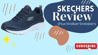 Skechers Wide Width Mens D'lux Walker Sneakers Review