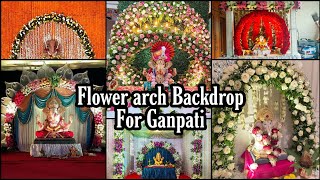 flower arch decoration for ganpati|flower decoration for ganpati|ring decoration for ganpati