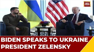 US President Biden Speaks To Ukraine President Zelensky | Talks On Ukraine’s Counter Offensive: US